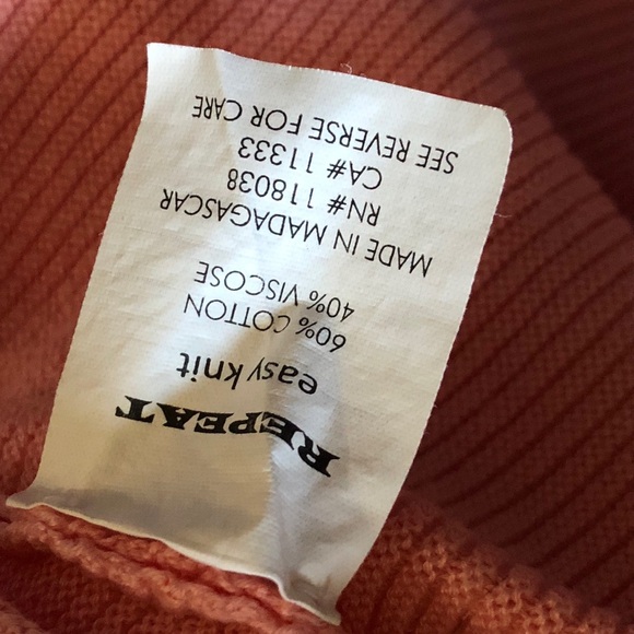 REPEAT Easy Knit winged sweater - Picture 6 of 6